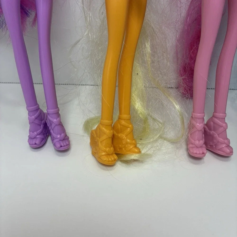 My Little Pony Equestria Girls Doll Lot of 5 Pinkie Pie Rarity Rainbow Dash 9